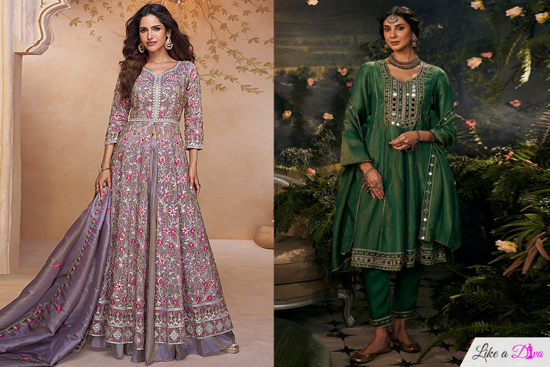 Embroidered Anarkali