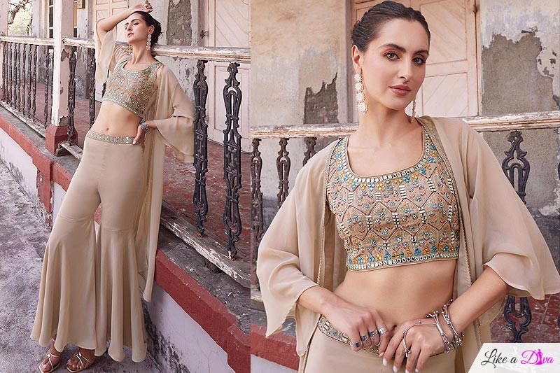 Beige Charm with a Twist