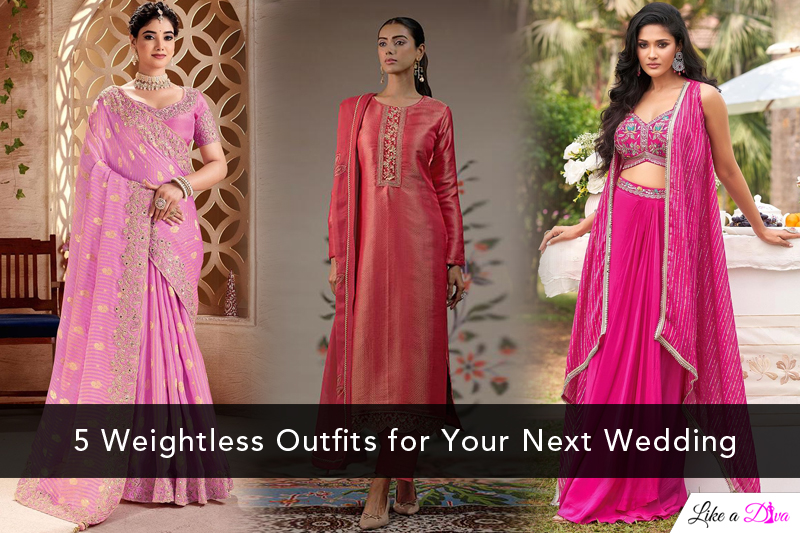 5 Weightless Outfits for Your Next Wedding