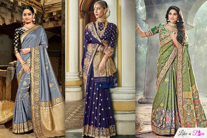 Banarasi Silk Sarees Are The Cool New & Classic Bridal Trend