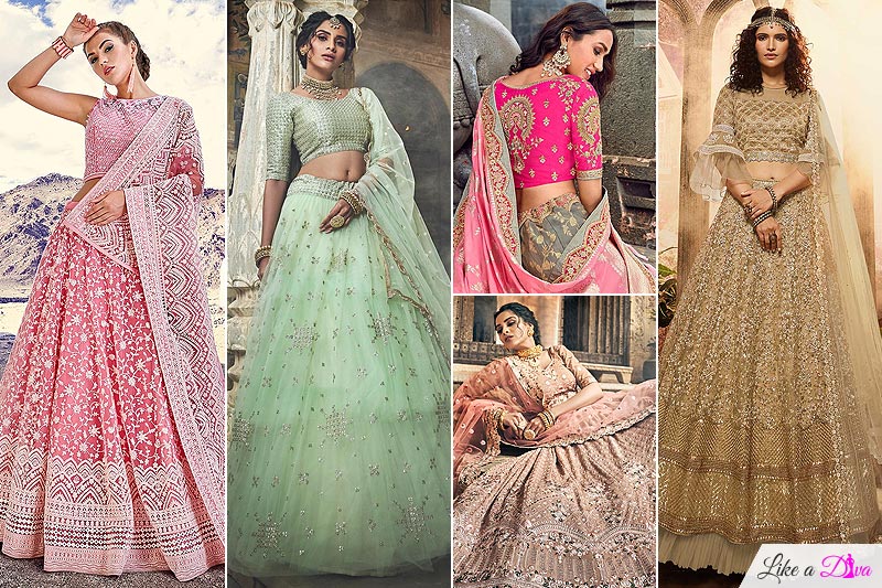5 Stunning Lehengas That We Adore & You Can Buy Online For Your Intimate Wedding!