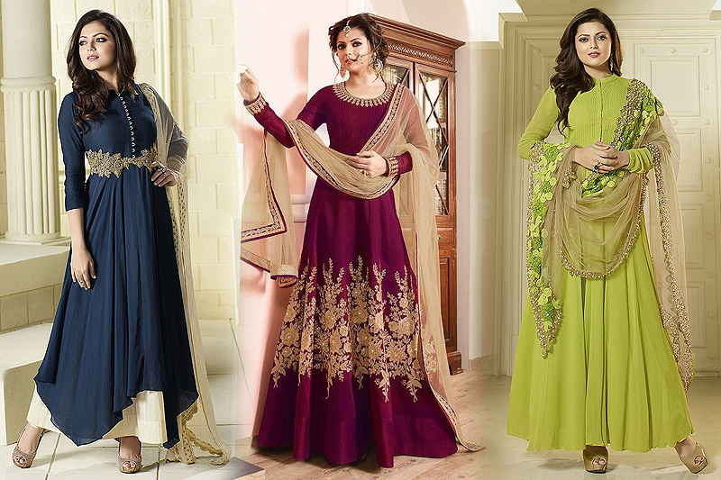 Designer Anarkali Dresses - Like A Diva