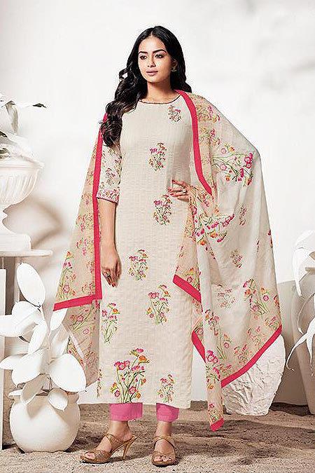 linen salwar suits