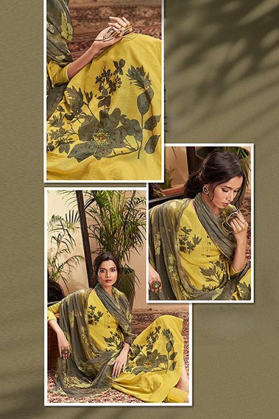 Ready to Wear Cotton Silk Salwar Kameez With Beautiful Chiffon Dupatta