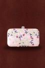 Baby Pink Sequin Work Clutch