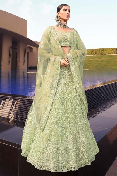 Buy Party Wear Lehenga Choli With 