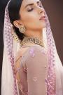Lilac Floral Embroidered Lehenga Choli with Sequins work
