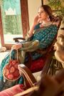 Blue Handloom Weaved Banarasi Silk Saree