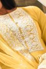 Ready To Wear Yellow Georgette Embellished Anarkali Suit