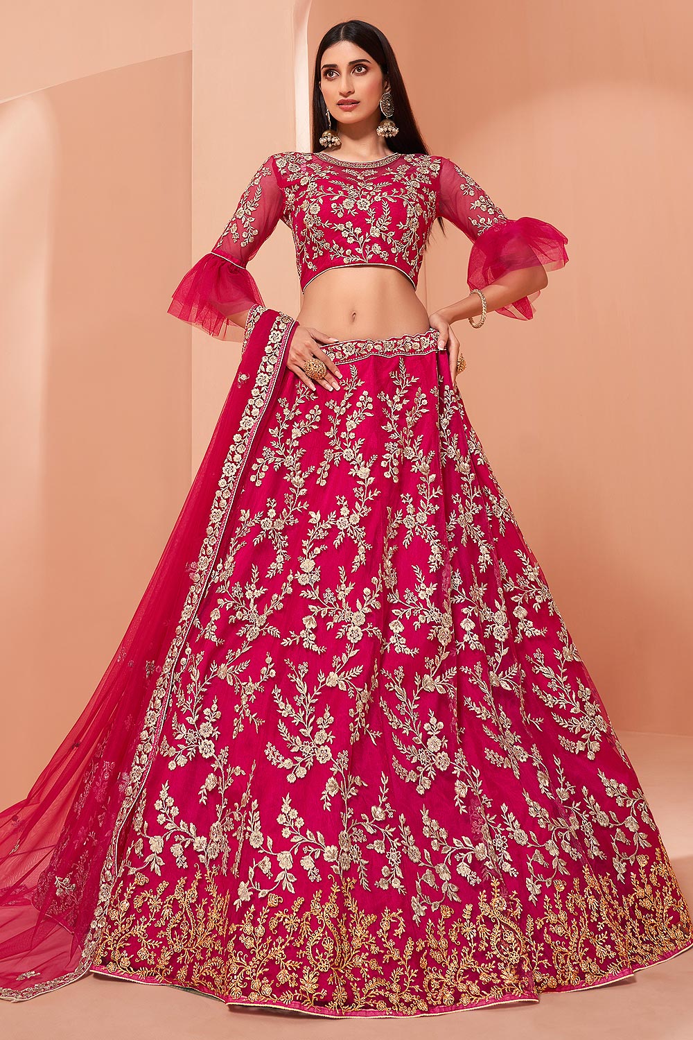 side lehenga choli