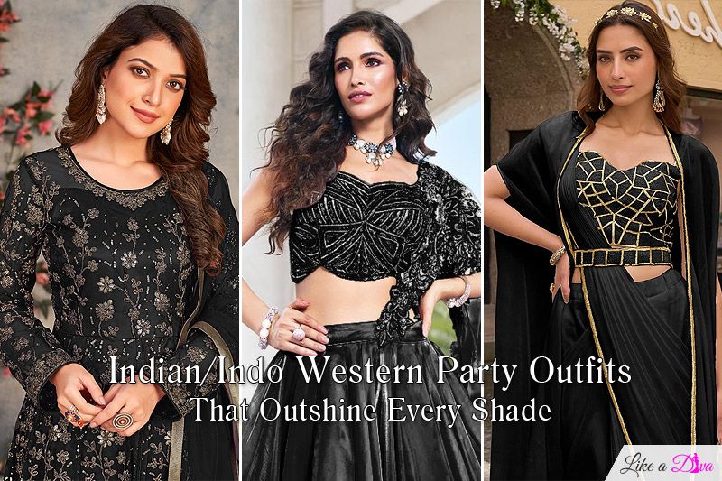Black is Back: Indian/Indo Western Party Outfits That Outshine Every Shade