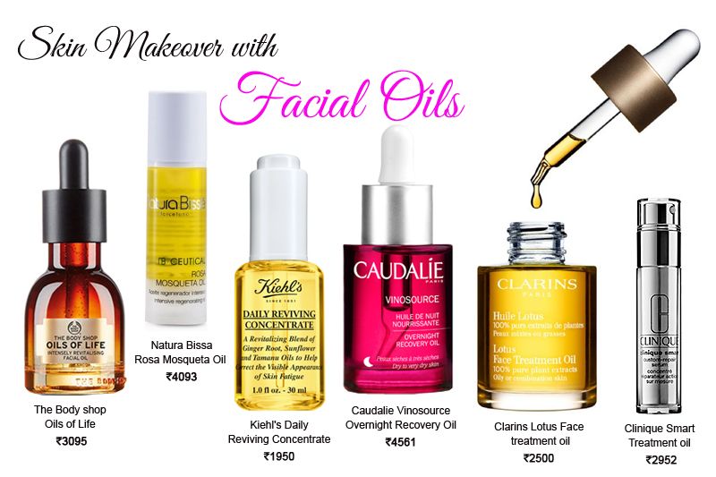Get a skin makeover with Facial oils